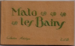 Carnet De 20 CPA, Malo-les-Bains Collection Artistique LSD, Petit Bazar Becarmin 49, Rue Faidherbe, Digue De La Mer - Malo Les Bains