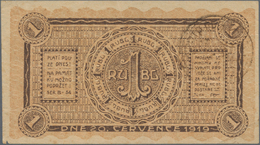 Russia / Russland: Krasnojarsk 1 Ruble 1919 With Stamp (Day Of The Czechoslovak Legion). Condition: - Russie