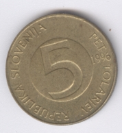 SLOVENIA 1996: 5 Tolarjev, KM 6 - Slovenia