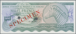 Rwanda-Burundi / Ruanda-Burundi: Banque D'Émission Du Rwanda Et Du Burundi 1000 Francs September 15t - Ruanda-Burundi