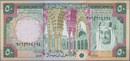 Saudi Arabia  / Saudi Arabien: Saudi Arabian Monetary Agency 50 Riyals AH1379 (1961-76), P.19 In Per - Saudi-Arabien
