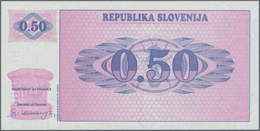 Slovenia / Slovenien: 0,50 Tolarja ND(1990), P.1A In Perfect UNC Condition. - Slovenia