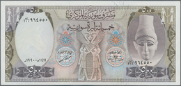 Syria / Syrien: Central Bank Of Syria Lot With 25 Consecutive Numbered Banknotes 500 Pounds 1990, P. - Syrië