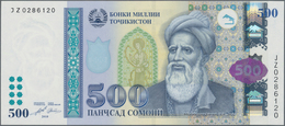 Tajikistan / Tadschikistan: 500 Somoni 2010, P.22 In Perfect UNC Condition. - Tadschikistan