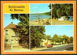 D2489 - TOP Schönwalde HO Gaststätte Strand Idyll Campingplatz E 20 - Bild Und Heimat Reichenbach - Bernau