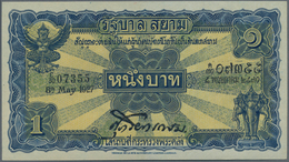 Thailand: Government Of Siam 1 Baht Dated May 8th 1927, P.16, Almost Perfect Condition With A Very S - Tailandia