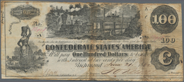 United States Of America - Confederate States: Treasury Of The Confederate States Of America, Pair W - Confederate (1861-1864)