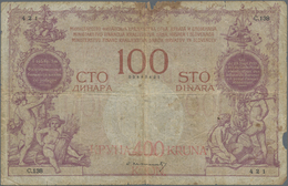 Yugoslavia / Jugoslavien: Ministère Des Finances Du Royaume Des Serbes, Croates Et Slovènes 400 Krun - Jugoslavia