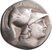 Pamphylien: SIDE: Tetradrachme, 2.-1. Jhd. V. Chr.; 15,94 G, Mit Gegenstempel "Anker" Auf Revers. At - Griekenland