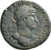 Hadrian (117 - 138): Æ Sesterz (sestertius). Kopf Mit Lorbeerkranz Nach Rechts, IMP CAESAR TRIANVS H - The Anthonines (96 AD Tot 192 AD)