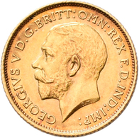 Australien - Anlagegold: Lot 4 Goldmünzen: 1 X ½ Sovereign 1915 S; 3 X 1 Sovereign 1866, 1885 S, 189 - Andere & Zonder Classificatie