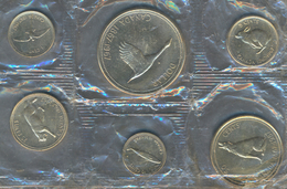 Kanada: Elizabeth II. 1952-,: 6-coin Centennial Set 1967 - Auf Die 100-Jahrfeier Der Unabhängigkeit. - Canada