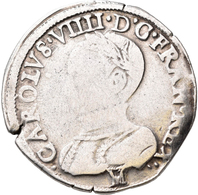 Frankreich: Charles IX. 1560-1574: Teston 1563 M Toulouse. Duplessy 1063. 9,14 G. Legende: CAROLVS V - Sonstige & Ohne Zuordnung