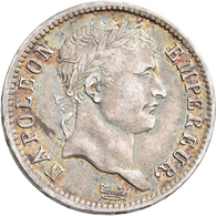 Frankreich: Napoleon I. 1804-1814: 1 Franc 1809 B, Rouen, KM# 692.2, Gadoury 447. Hübsche Patina, Kr - Andere & Zonder Classificatie