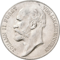 Liechtenstein: Johann II. 1858-1929: 5 Kronen 1904, HMZ 2-1376c, Vorzüglich - Stempelglanz. - Liechtenstein