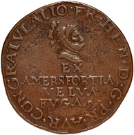 Niederlande: Utrecht, Cu Token / Jeton 1629. Gefangennahme Von 's-Hertogenbosch Durch Frederick Henr - 1795-1814 : Protectorat Français & Napoléonien