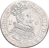 Polen: Sigismund III., 1587-1632: Ort (1/4 Reichstaler) 1623, Bromberg. Gumowski 1391; 6,37 G, Präge - Polen