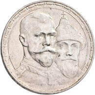 Russland: Nikolaus II. 1894-1917: Rubel 1913, 300 Jahre Haus Romanov, KM# Y 70, Davenport 298, Bitki - Rusland