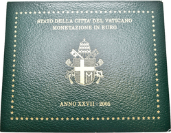 Vatikan: Johannes Paul II. 1978-2005: Lot 2 Stück: Kursmünzensätze 2002 + 2005. Der Erste Und Der Le - Vaticaanstad