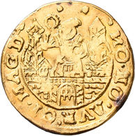 Altdeutschland Und RDR Bis 1800: Magdeburg: Goldgulden 1626, Mit Titel Ferdinands II., 2,140 G. Frie - Sonstige & Ohne Zuordnung