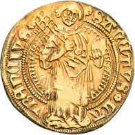 Altdeutschland Und RDR Bis 1800: Nürnberg: Goldgulden 1515, St. Laurentius; 1,92 G, Friedberg 1801. - Autres & Non Classés