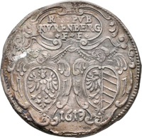 Altdeutschland Und RDR Bis 1800: Nürnberg: ½ Reichsgulden Zu 30 Kreuzern 1619; 8,12 G. Galvanoplasti - Sonstige & Ohne Zuordnung