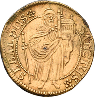 Altdeutschland Und RDR Bis 1800: Nürnberg: Goldgulden 1624, Galvanoplastische Museumsanfertigung Des - Autres & Non Classés