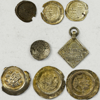Altdeutschland Und RDR Bis 1800: Lot 8 Kleinmünzen; 3 X Brakteaten Der Reichsmünzstätte Donauwörth / - Autres & Non Classés