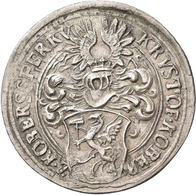 Haus Habsburg: Böhmen, AR-Rechenpfennig O.J (um 1620), 24 Mm, 3,11 G. KRVSTOF KOBER Z KOBERSSBERKV / - Autres – Europe