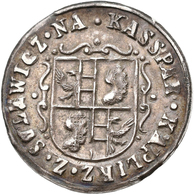 Haus Habsburg: Böhmen, AR-Rechenpfennig O.J (um 1620), 25 Mm, 1,52 G. KASSPAR KAPLIRZ Z SVLEWICZ NA - Autres – Europe