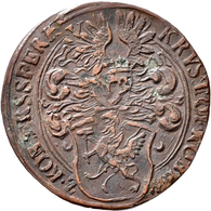 Haus Habsburg: Böhmen, Cu-Rechenpfennig O. J. (um 1620), 22 Mm, 3,06 G. KRVSTOF KOBER Z KOBERSSBERKV - Sonstige – Europa