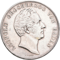 Baden: Karl Leopold Friedrich 1830-1852: Gedenkdoppeltaler 1844, Carl-Friedrich-Denkmal, AKS 110, Ja - Sonstige & Ohne Zuordnung