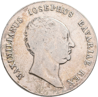 Bayern: Maximilian I. Joseph 1806-1825: Lot 2 X Kronentaler 1814, AKS 44, Jaeger 14, Beide Sehr Schö - Andere & Zonder Classificatie