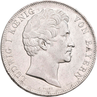 Bayern: Ludwig I. 1825-1848: Geschichtsdoppeltaler 1842 (Drey-Einhalb Gulden), Walhalla, AKS 103, Se - Andere & Zonder Classificatie