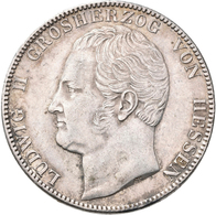 Hessen-Darmstadt: Ludwig II. 1830-1848: Vereinsdoppeltaler 1840 (3½ Gulden Vereinsmünze), AKS 99, Ja - Other & Unclassified