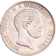 Hessen-Kassel: Friedrich Wilhelm I. 1847-1866: Lot 2 Stück; Vereinstaler 1858, 1862, AKS 63, Jaeger - Sonstige & Ohne Zuordnung