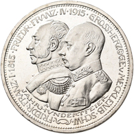 Mecklenburg-Schwerin: Friedrich Franz IV. 1897-1918: 5 Mark 1915 A, Jahrhundertfeier, Jaeger 89, Pol - Taler En Doppeltaler