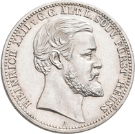 Reuß älterer Linie: Heinrich XXII. 1859-1902: 2 Mark 1892, 25jähriges Regierungsjubiläum, Jaeger 117 - Autres & Non Classés