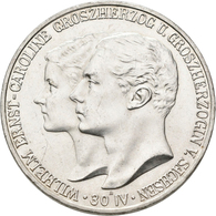 Sachsen-Weimar-Eisenach: Wilhelm Ernst 1901-1918: 5 Mark 1903 A, Auf Die Hochzeit, Jaeger 159, Klein - Taler En Doppeltaler