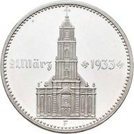 Drittes Reich: 2 Reichsmark 1934 F. Garnisonkirche Von Potsdam Mit Datum 21. März 1933, Jaeger 355. - Sonstige & Ohne Zuordnung