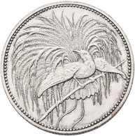 Deutsch-Neuguinea: 1 Neu-Guinea Mark 1894 A, Paradiesvogel, Jaeger 705, Feine Kratzer, Vorzüglich. - Deutsch-Neuguinea