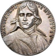 Medaillen Alle Welt: Frankreich, Napoleon I. 1804-1815: Silbermedaille 1969, Von A. De Jaeger, Auf S - Non Classés