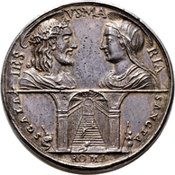 Medaillen Alle Welt: Italien-Kirchenstaat, Benedikt XIV. 1740-1758: Silbergußmedaille O.J. (1750 Ann - Non Classés