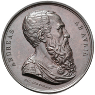 Medaillen Alle Welt: Italien-Kirchenstaat: Lot 7 Medaillen; Innocenz X. 1644-1655: Bronzemedaille AN - Ohne Zuordnung