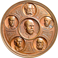 Medaillen Alle Welt: Österreich: Bronzemedaille 1894, Von Jauner, Auf Den 25 .jährigen Bestand Des ö - Non Classés