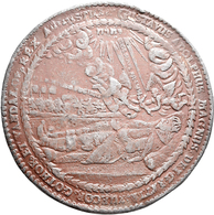 Medaillen Alle Welt: Schweden, Gustav II. Adolf 1611-1632: Bronz. Bleimedaille 1633 Von Sebastian Da - Non Classés