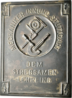 Medaillen Deutschland: Stuttgart: Lot 3 Stück; Bronzene Prämienmedaille Von Mayer & Wilhelm Der Mech - Andere & Zonder Classificatie