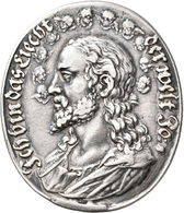 Medaillen - Religion: Ovale Silbermedaille O. J., (um 1630), Stempel Von Sebastian Dadler. Av: Brust - Zonder Classificatie