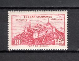 FEZZAN   N° 29  NEUF SANS CHARNIERE COTE  0.20€   FORT  MONUMENT - Ongebruikt