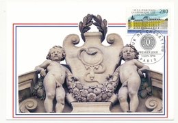 FRANCE - Carte Maximum - 2,80 Cour De Cassation - PARIS - 3 Juin 1994 - 1990-1999